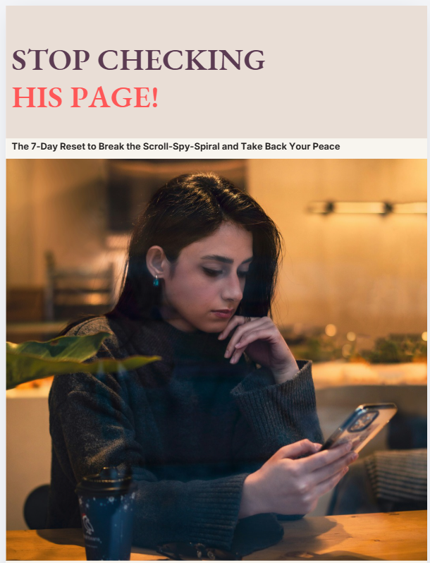 Stop Checking His Page